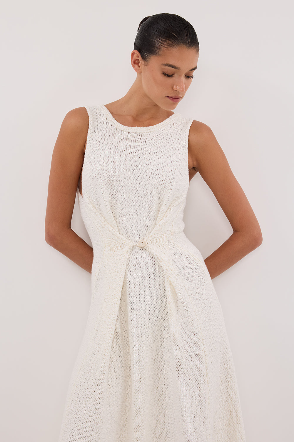 SUE OFF WHITE MAXI DRESS SUE OFF WHITE MAXI DRESS