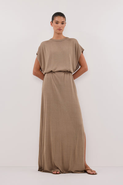 chinese dress ladies JACKI SAGE KNIT MAXI DRESS – DISSH