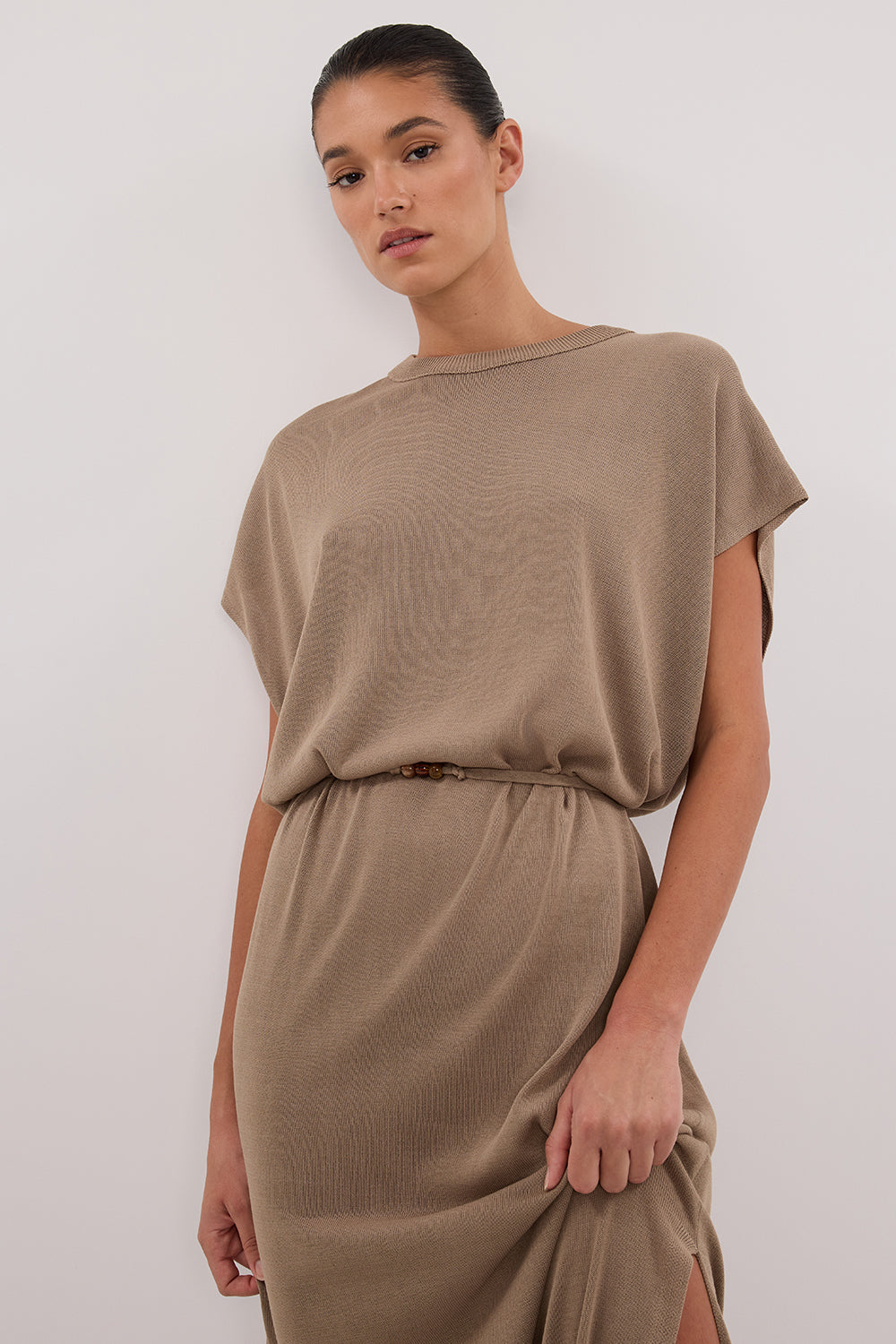 JACKI SAGE KNIT MAXI DRESS – DISSH