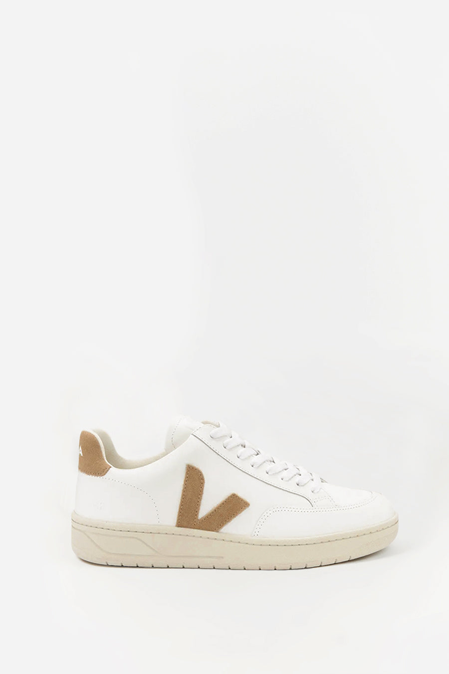 VEJA V-12 LEATHER EXTRA WHITE DUNE | Dissh