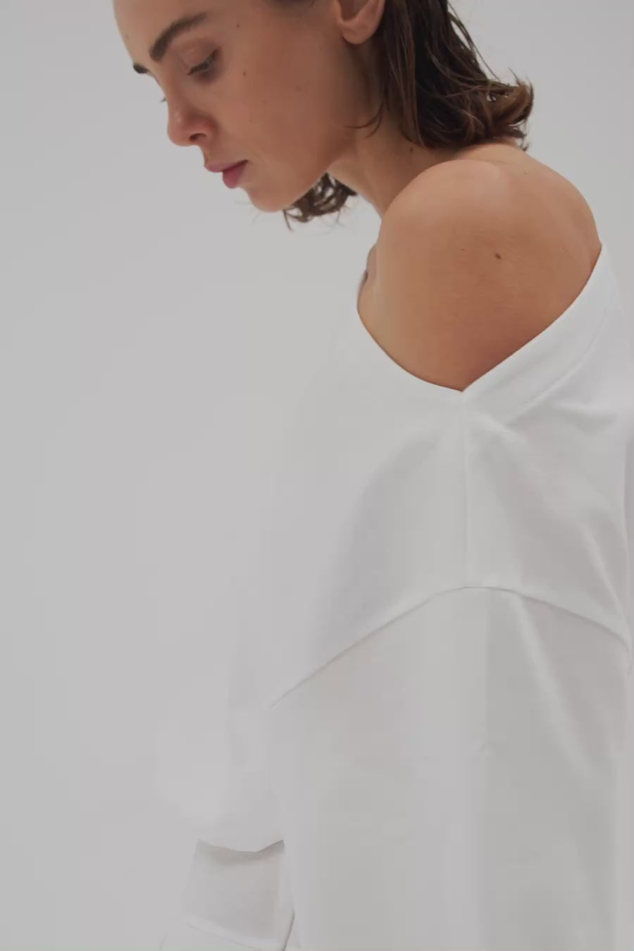 esme white asym maxi dress ESME WHITE ASYM MAXI DRESS – DISSH