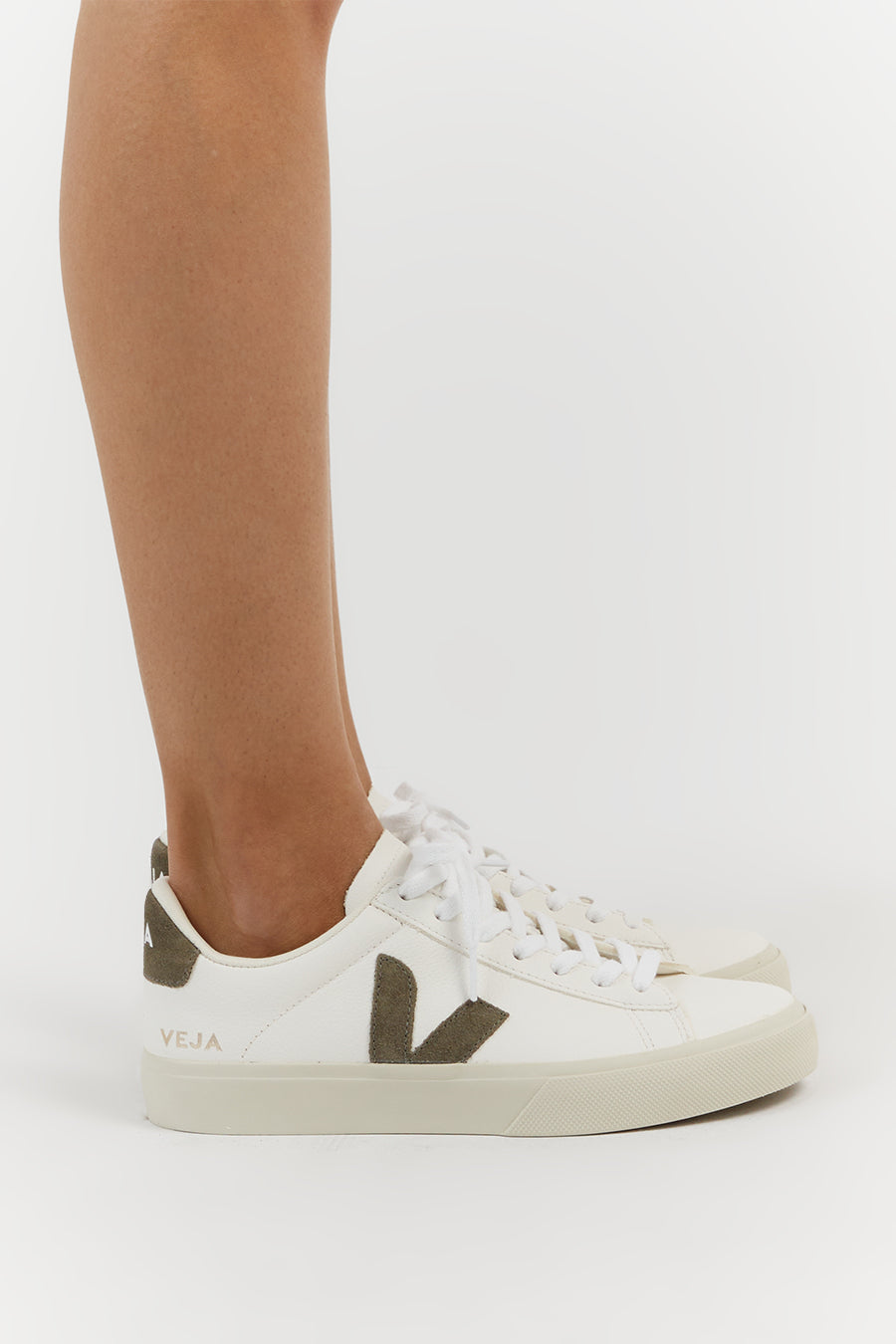 VEJA CAMPO EXTRA WHITE KAKI | Dissh