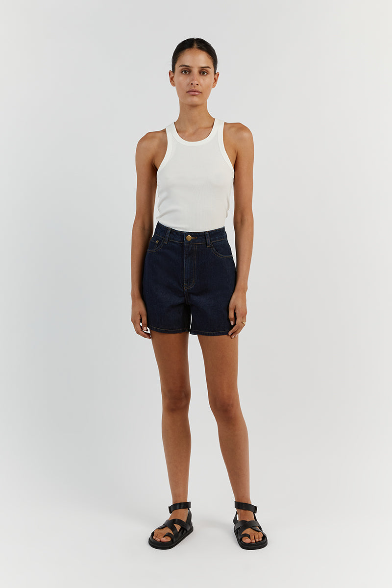 PIPER INDIGO DENIM SHORT