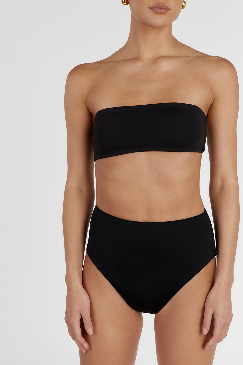 CALLIE BLACK HIGH WAISTED BRIEF