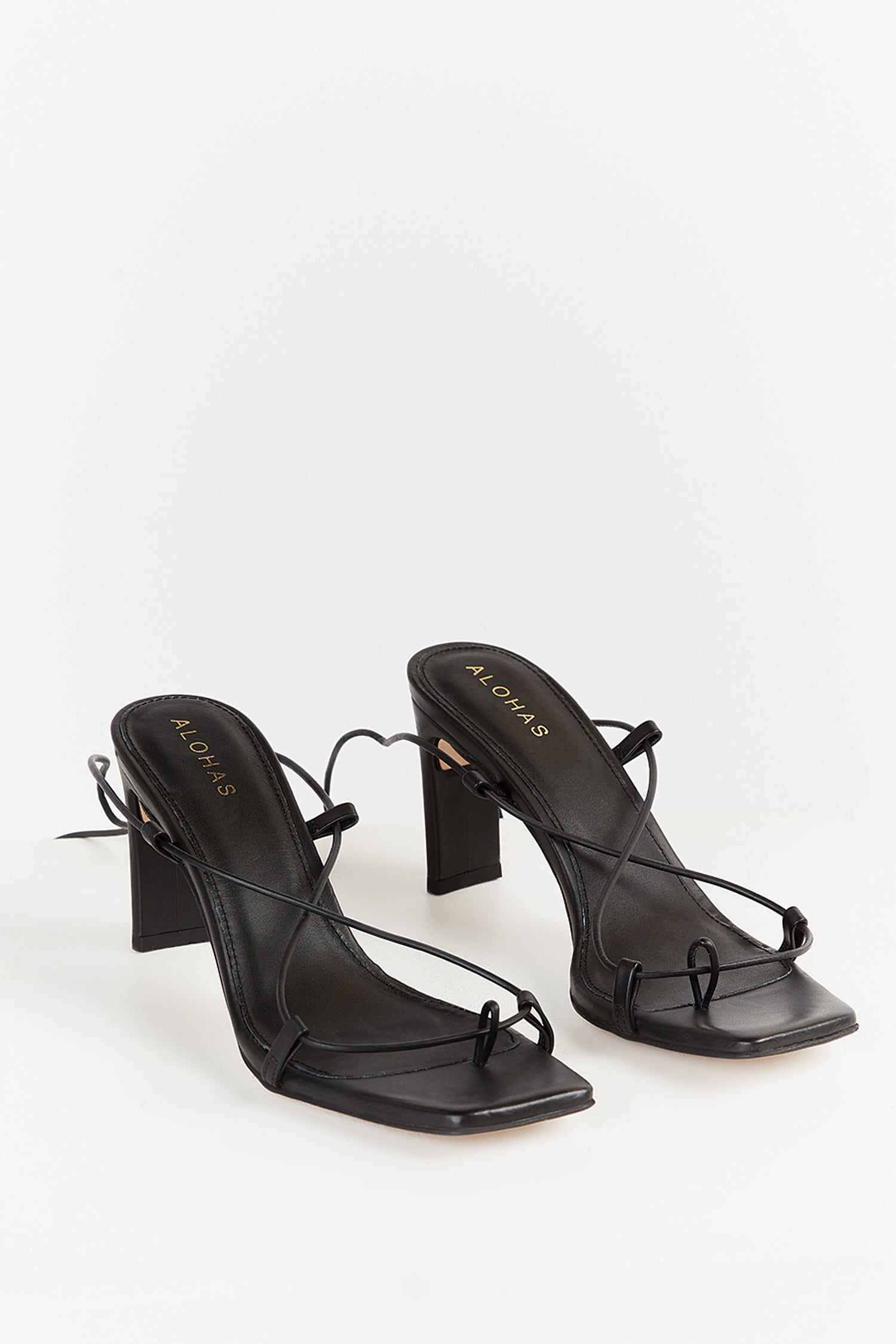 ALOHAS BELLINI BLACK HEEL Dissh