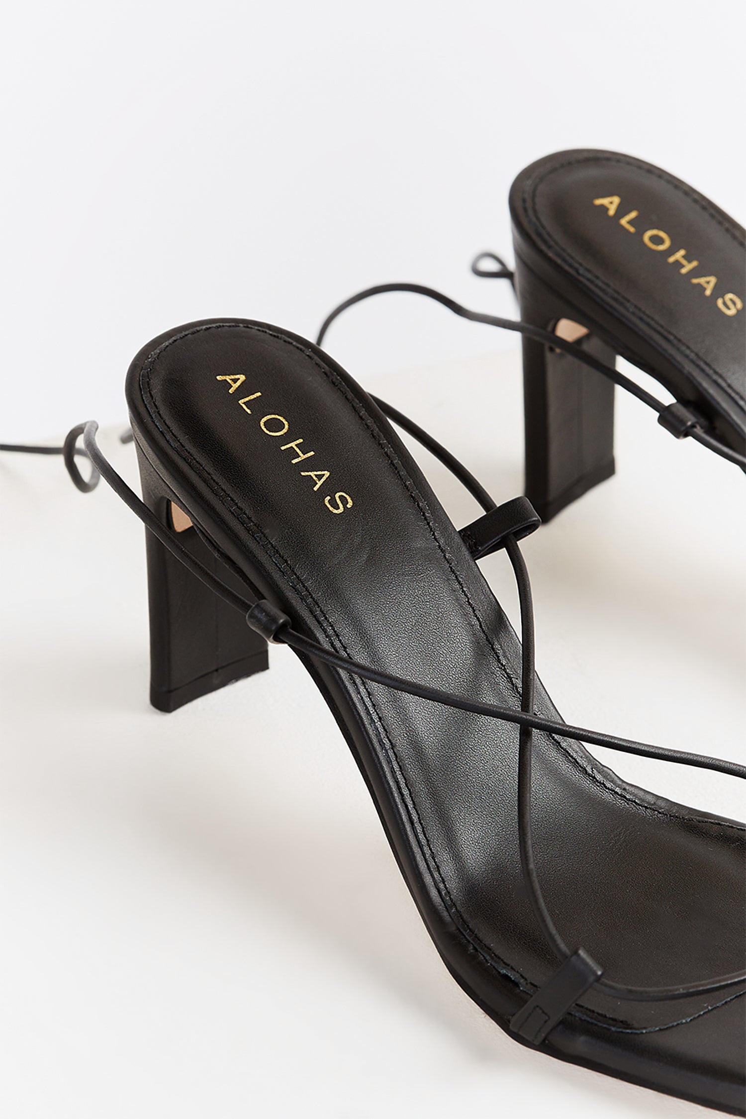 ALOHAS BELLINI BLACK HEEL Dissh