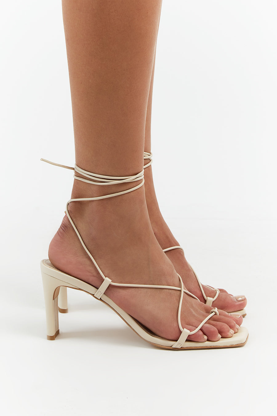 ALOHAS BELLINI IVORY HEEL